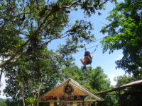Ziplining, El Monte Sustainable Lodge, Mindo