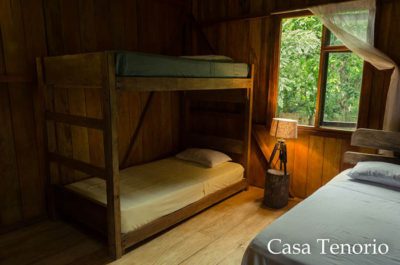 sleeping accomodations at Casa Tenorio El Monte Sustainable Lodge